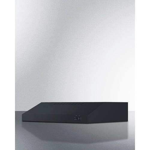 Summit Range Hoods Summit 24" Under Cabinet Convertible Range Hood HC24BB