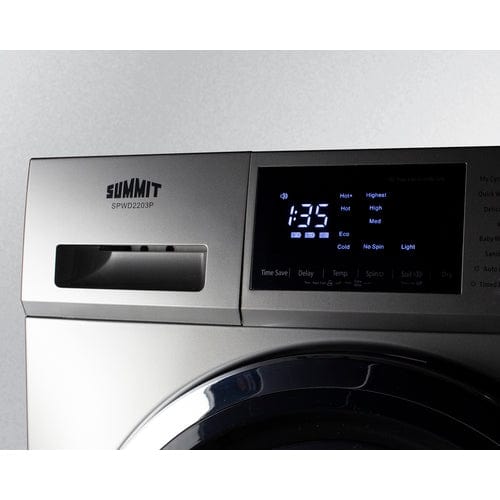 Summit Dryers Summit 24&quot; Wide 115V Washer/Dryer Combo SPWD2203P