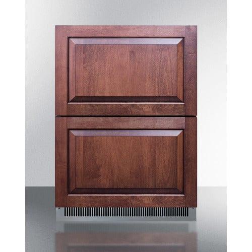 Summit Refrigerators Summit 24" Wide 2-Drawer All-Refrigerator, ADA Compliant ADRD24