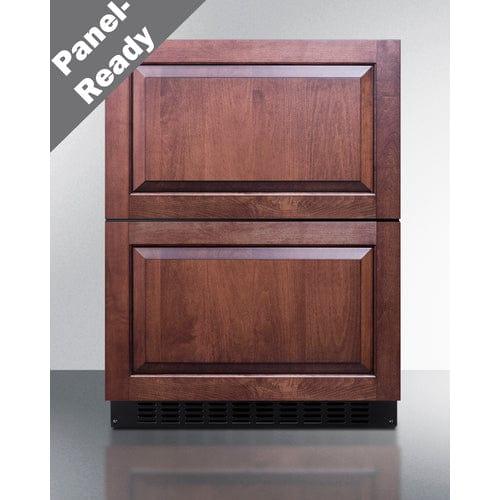 Summit Refrigerators Summit 24" Wide 2-Drawer All-Refrigerator, ADA Compliant ASDR2414