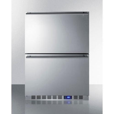 Summit Outdoor All-Refrigerator Summit 24" Wide 2-Drawer All-Refrigerator SPR627OS2D