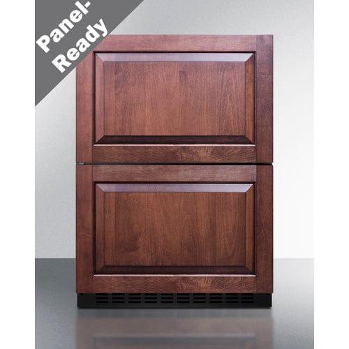 Summit Refrigerators Summit 24" Wide 2-Drawer Refrigerator-Freezer, ADA Compliant ADRF244