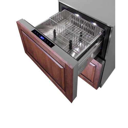 Summit Refrigerators Summit 24" Wide 2-Drawer Refrigerator-Freezer, ADA Compliant ADRF244CSS