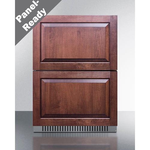 Summit Refrigerators Summit 24" Wide 2-Drawer Refrigerator-Freezer, ADA Compliant ADRF244CSS