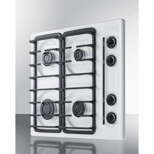Summit Gas Cooktop Summit 24" Wide 4-Burner Gas Cooktop WTL033S