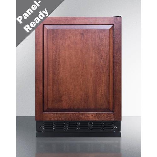 Summit Refrigerators Summit 24" Wide All-Refrigerator (Panel Not Included) FF708BLSSRSIF