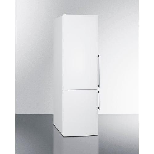 Summit Refrigerators Summit 24" Wide Bottom Freezer Refrigerator FFBF241WLHD