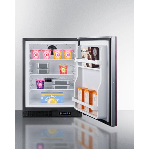 Summit Freezers Summit 24&quot; Wide Built-In All-Freezer, ADA Compliant (Panel Not Included) ALFZ51IF