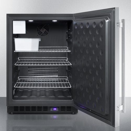 Summit Outdoor All-Freezer Summit 24&quot; Wide Built-In All-Freezer With Icemaker SCFF53BCSSIM