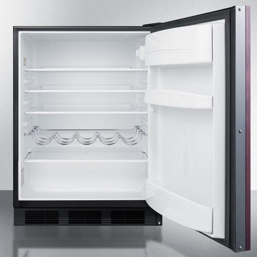 Summit Refrigerators Summit 24&quot; Wide Built-In All-Refrigerator, ADA Compliant (Panel Not Included) AR5BIF