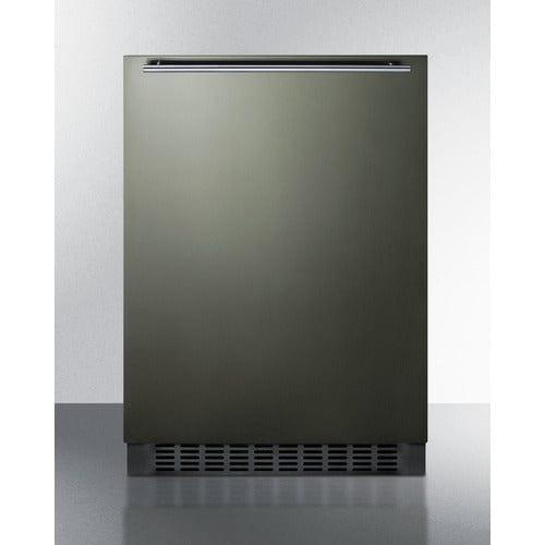 Summit Refrigerators Summit 24" Wide Built-In All-Refrigerator FF64BXKSHH