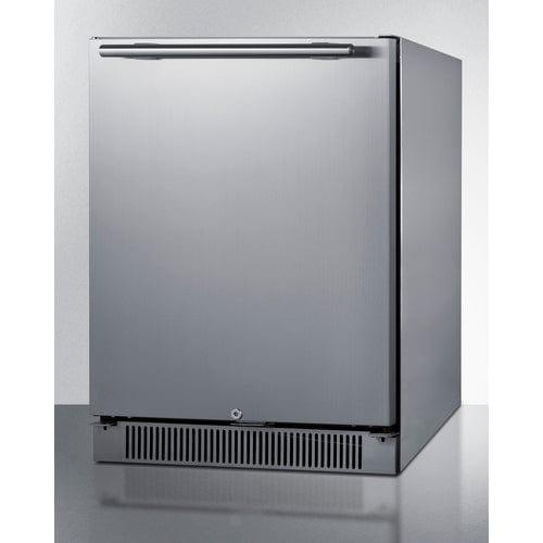 Summit Outdoor All-Refrigerator Summit 24" Wide Built-In Outdoor All-Refrigerator SPR623OSCSS