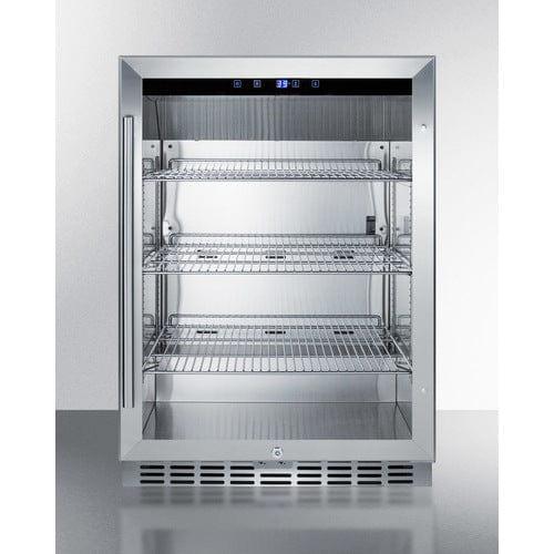 Summit Beverage Center Summit 24" Wide Outdoor Beverage Center SCR611GLOS