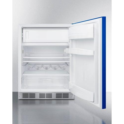 Summit Refrigerators Summit 24" Wide Refrigerator-Freezer, ADA Compliant BRF611WHBADA