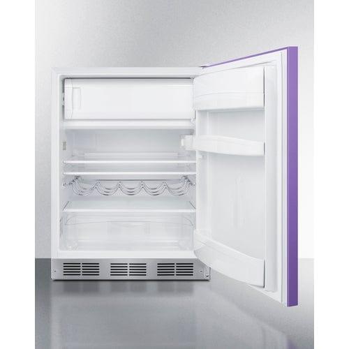 Summit Refrigerators Summit 24" Wide Refrigerator-Freezer, ADA Compliant BRF611WHPADA