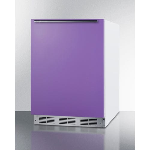 Summit Refrigerators Summit 24&quot; Wide Refrigerator-Freezer, ADA Compliant BRF611WHPADA