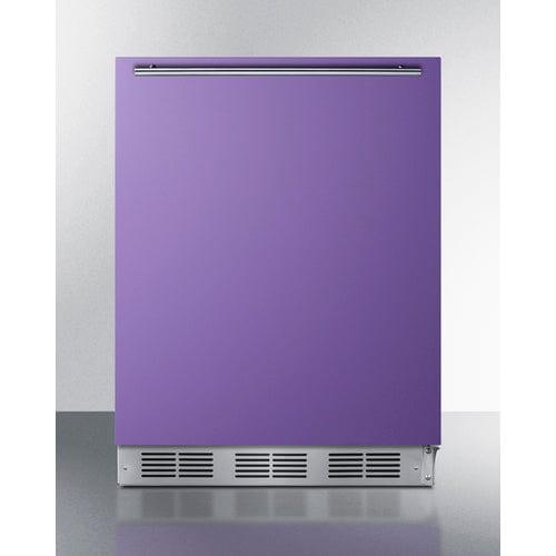 Summit Refrigerators Summit 24" Wide Refrigerator-Freezer, ADA Compliant BRF611WHPADA
