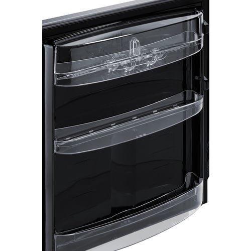 Summit Refrigerators Summit 24" Wide Refrigerator-Freezer, ADA Compliant (Panel Not Included) CT66BK2SSIFADALHD