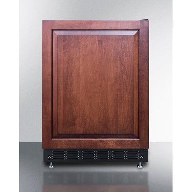 Summit Refrigerators Summit 24" Wide Refrigerator-Freezer (Panel Not Included) CT66BK2SSRSIF