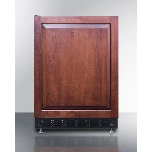 Summit Refrigerators Summit 24" Wide Refrigerator-Freezer (Panel Not Included) CT66BK2SSRSIFLHD