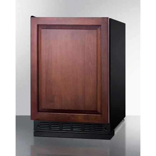 Summit Refrigerators Summit 24" Wide Refrigerator-Freezer (Panel Not Included) CT66BK2SSRSIFLHD