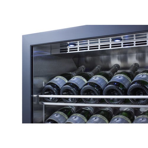 Summit Beverage Center Summit  24&quot; Wide Single Zone Built-In Commercial Wine Cellar SCR610BLCHPNR