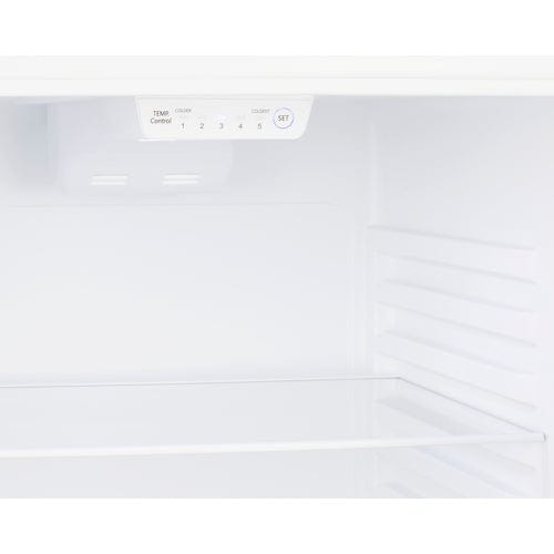 Summit Refrigerators Summit 24" Wide Top Mount Refrigerator-Freezer FF1091WIMX