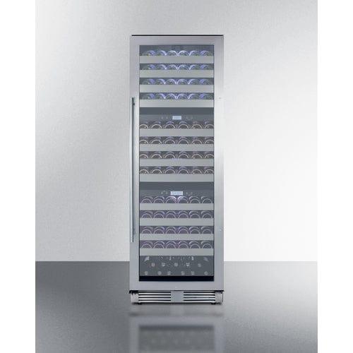 Summit Wine Cellar Summit 24" Wide Triple Zone Wine Cellar SWCP1988T