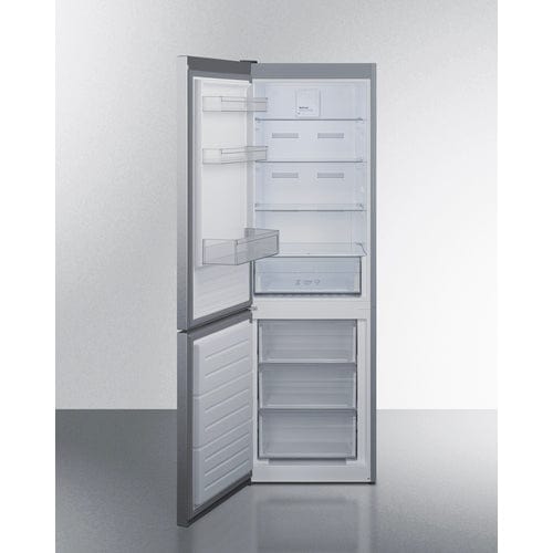 Summit Refrigerators Summit 24" Wide Wide Bottom Mount Refrigerator-Freezer