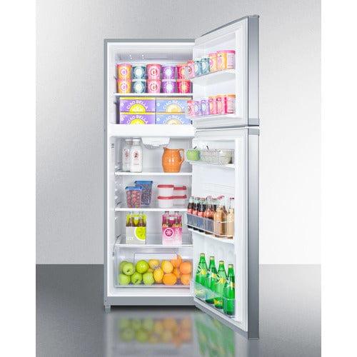Summit Refrigerators Summit 26" Wide Top Mount Refrigerator-Freezer FF1427SS