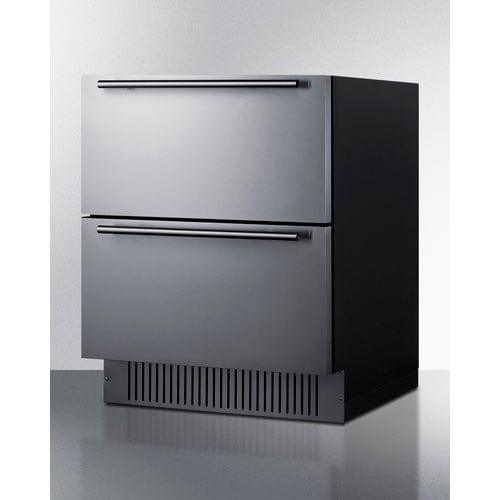 Summit Outdoor All-Refrigerator Summit 27" Wide 2-Drawer All-Refrigerator SPR275OS2D