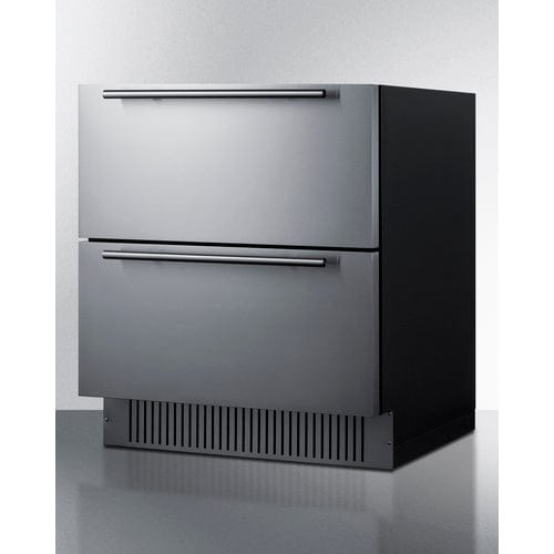 Summit Outdoor All-Refrigerator Summit 30&quot; Wide 2-Drawer All-Refrigerator SPR3032D