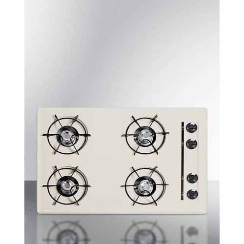 Summit Summit 30" Wide 4-Burner Gas Cooktop SNL05P