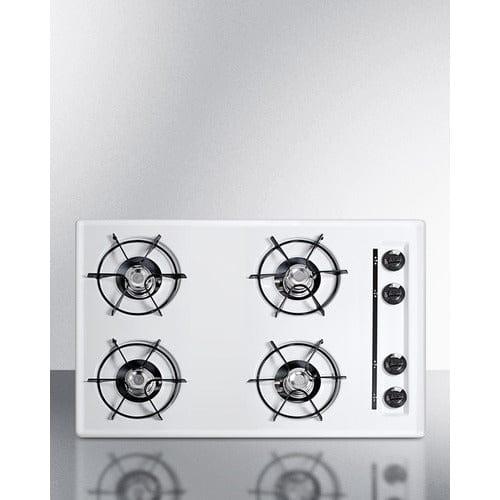 Summit Summit 30" Wide 4-Burner Gas Cooktop WNL053