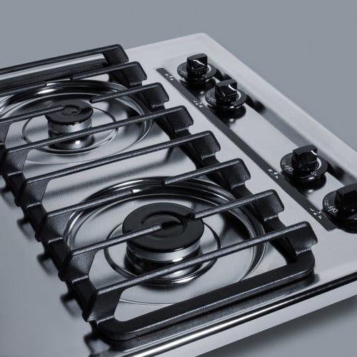 Summit Gas Cooktop Summit 30" Wide 4-Burner Gas Cooktop ZTL053S