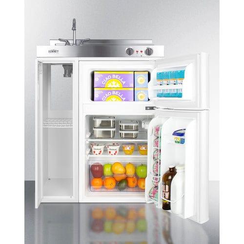 Summit Prefabricated Kitchens & Kitchenettes Summit 30" Wide All-In-One Kitchenette C30EL