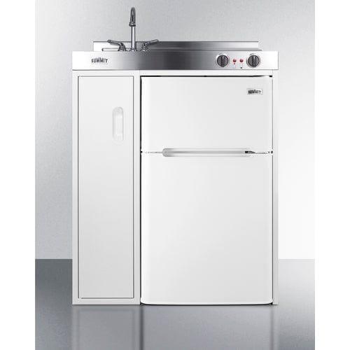 Summit Prefabricated Kitchens & Kitchenettes Summit 30" Wide All-In-One Kitchenette C30EL