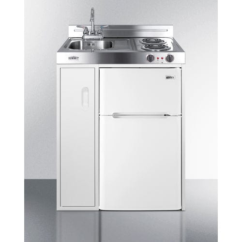 Summit Prefabricated Kitchens & Kitchenettes Summit 30" Wide All-In-One Kitchenette C30EL