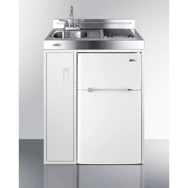 Summit Prefabricated Kitchens & Kitchenettes Summit 30" Wide All-In-One Kitchenette C30ELGLASS