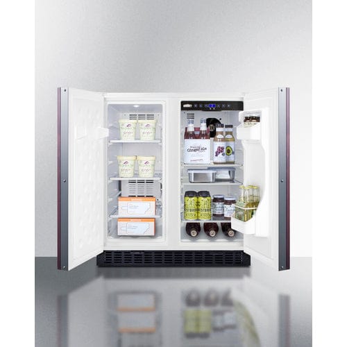 Summit Refrigerators Summit 30" Wide Built-In Refrigerator-Freezer (Panels Not Included) FFRF3075WIF