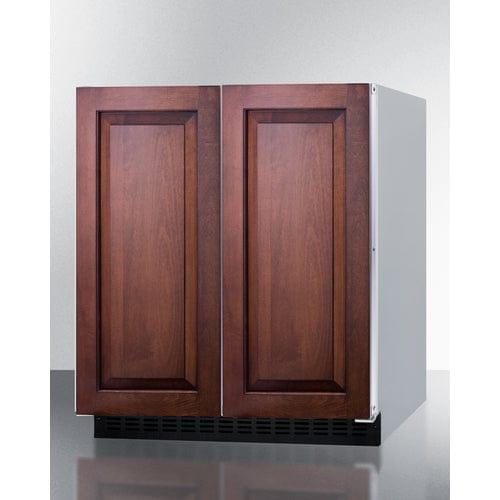 Summit Refrigerators Summit 30" Wide Built-In Refrigerator-Freezer (Panels Not Included) FFRF3075WIF