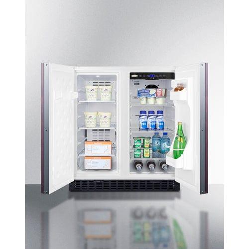 Summit Refrigerators Summit 30" Wide Built-In Refrigerator-Freezer (Panels Not Included) FFRF3075WIF