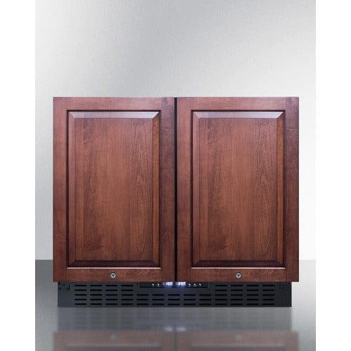 Summit Refrigerators Summit 36" Wide Built-In Refrigerator-Freezer (Panels Not Included) FFRF36IF