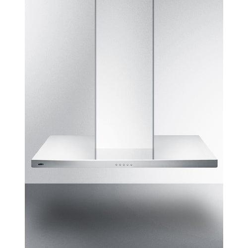 Summit Range Hoods Summit 36" Wide Wall-Mounted Range Hood, ADA-Compliant SEH4636SSADA