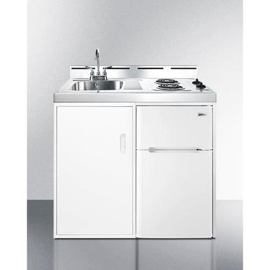 Summit Prefabricated Kitchens & Kitchenettes Summit 39" Wide All-In-One Kitchenette C39EL