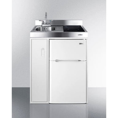 Summit Prefabricated Kitchens & Kitchenettes Summit C30IND | 30" Wide All-In-One Kitchenette