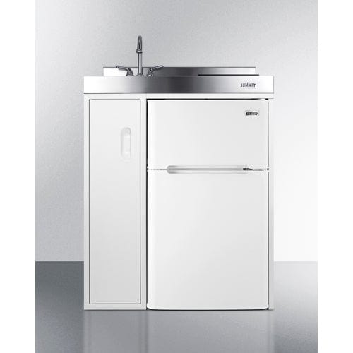 Summit Prefabricated Kitchens & Kitchenettes Summit C30IND | 30" Wide All-In-One Kitchenette