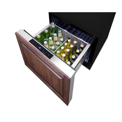 Summit Refrigerators Summit Commercial 21.5" Wide Built-In Drawer Refrigerator FF1DSS