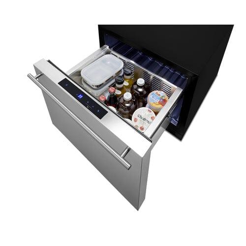 Summit Refrigerators Summit Commercial 21.5" Wide Built-In Drawer Refrigerator FF1DSS