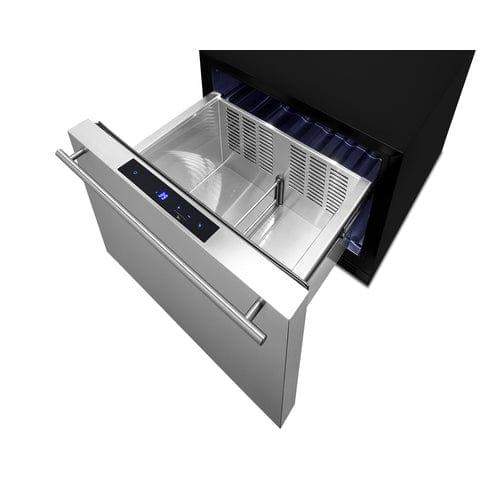 Summit Refrigerators Summit Commercial 21.5" Wide Built-In Drawer Refrigerator FF1DSS